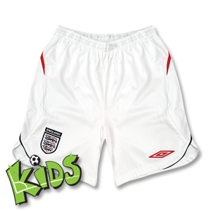 Umbro 08-10 England Away Shorts - Boys