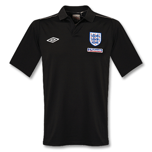 Umbro 09-10 England Touchline T-Shirt - Navy