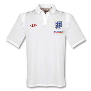 Umbro 09-10 England Touchline T-Shirt - White