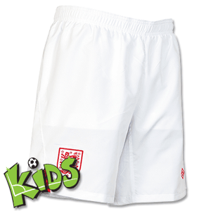 Umbro 12-13 England Home Shorts - Boys