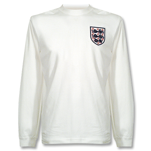 Umbro 1966 England Home Retro L/S Jersey - White