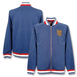 Umbro 1966 England Retro Coach Jacket - Blue