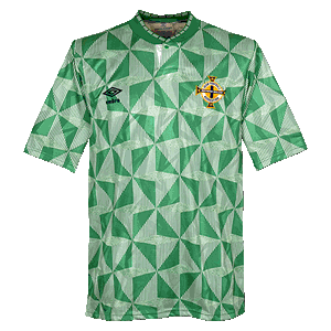Umbro 90-91 Northern Ireland Home Shirt- Grade 8
