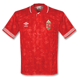 Umbro 90-92 Hungary Home Shirt - Grade 8