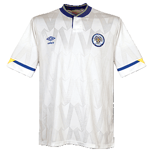 Umbro 90-92 Leeds United Home Shirt - Grade 8