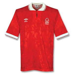 Umbro 90-92 Nottingham Forest Home Shirt - Unsponsored