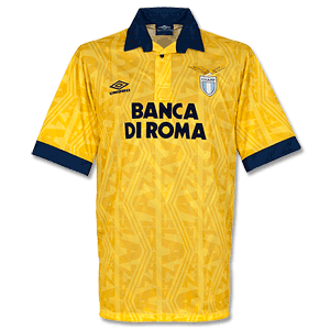 Umbro 92-93 Lazio Away Shirt - Grade 8