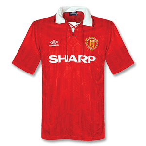 Umbro 92-94 Man Utd Home Shirt - Grade 8