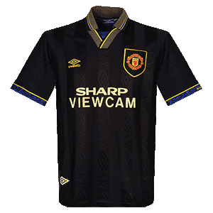 Umbro 93-95 Man Utd Away Shirt - Grade 8