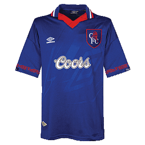 94-95 Chelsea Home Shirt - Coors Sponsor - Grade 8