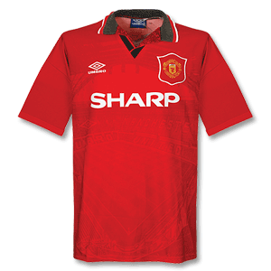Umbro 94-96 Man Utd Home Shirt Grade 8