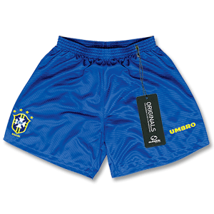 Umbro 96-97 Brazil Home Shorts
