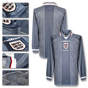Umbro 96-97 England Away L/S Shirt