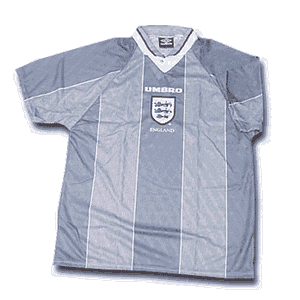 96-97 England Away shirt