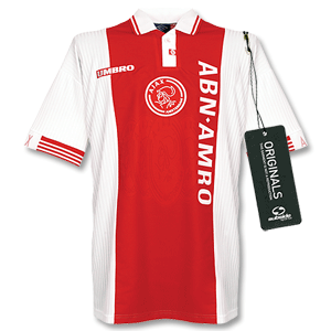 97-98 Ajax Home Shirt - Players