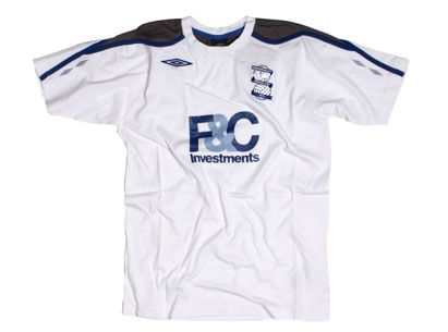 Umbro Birmingham City 08/09 Bench Cotton T-Shirt White