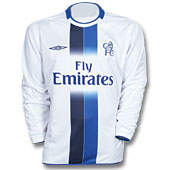 Umbro Chelsea L/S Change Shirt - 2003/05 with Duff 11 printing.