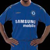 Umbro Chelsea Womens Home Centenary Short Sleeve Shirt - 2005/06 with Terry 26 printing.