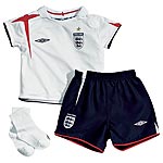 Umbro Childrens England Kits & Separates