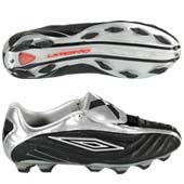 Umbro Elite X Football Boot KTK FG - Black/Platinum/Red.