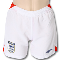 England Away Womens Shorts 2006/08 - Womens.
