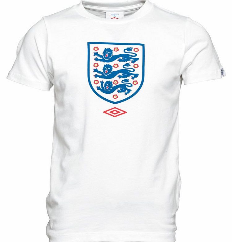 Umbro England Boys Supporters T-Shirt