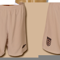 England Home Change Shorts 2007/09 - Kids.