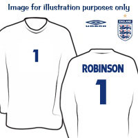 Umbro England Home Goalkeeper Shirt 2007/08 with