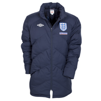 Umbro England Match Day Padded Jacket 2010/11 - Dark