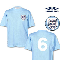 Umbro England Mexico 1970 Shirt - Cielo.