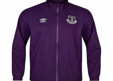 Umbro Everton Training Shower Jacket-Blackberry