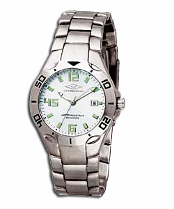 Umbro Gents QA Watch with Stainless Steel Bracelet