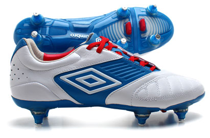 Geometra Pro-A SG Football Boots White/Brilliant