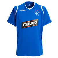 Umbro Glasgow Rangers Home Shirt 2008/09.