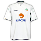 Umbro Ireland Away Shirt 2002/04.