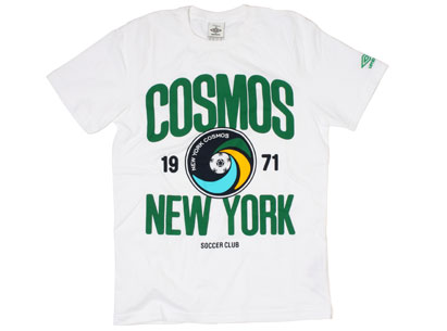 Umbro New York Cosmos 2011/12 Core Cotton T-Shirt White