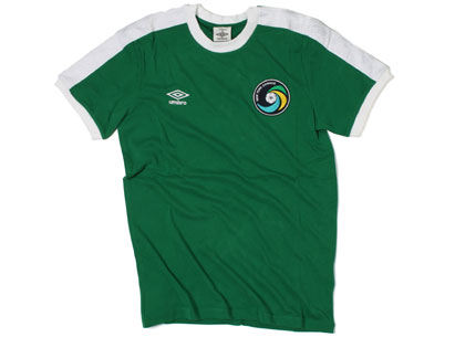 New York Cosmos 2011/12 Ringer T-Shirt Green