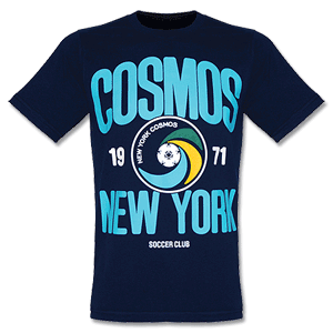 Umbro New York Cosmos Graphic T-Shirt - Navy