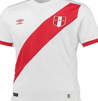 Umbro Peru Home Shirt 2015 Red 76302U-KIT