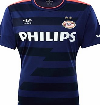 Umbro PSV Eindhoven Away Shirt 2015/16 Blue 77086U-KIT