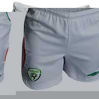 Republic Of Ireland Home Shorts 2008/10.