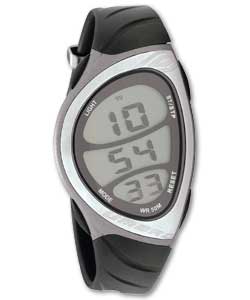 Umbro Slim Look Watch with Offset LCD Display