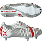 Umbro X 400 Soft Ground - Silver/White/Red.