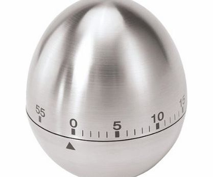 Umiwe TM) Egg Stainless Steel 60-Minute Kitchen Timer-Silver With Umiwe Accessory Peeler