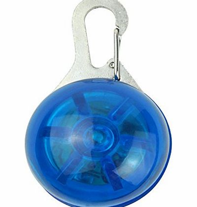 Umiwe TM) LED Flashing Dog Collar Pet Pendant Light,Blue With Umiwe Accessory