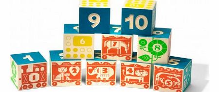 Unclegoose Count and pile cubes Multicoloured `One size