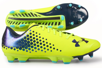 Under Armour Blur Carbon IV FG Football Boots High Viz