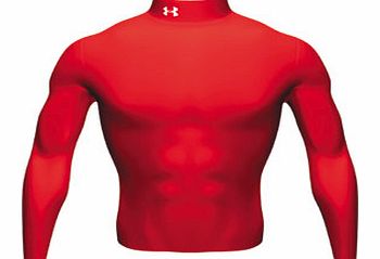 Under Armour Cold Gear LS Turtleneck Kids Red