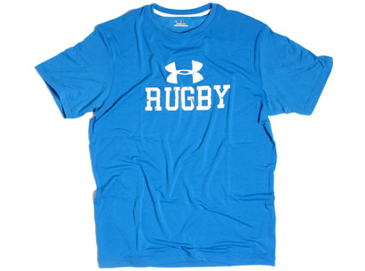 Under Armour Euro Graphic Rugby T-Shirt 2010 Sky Blue