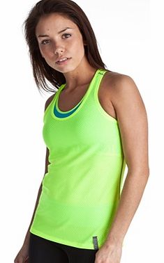 Under Armour Fly-By Stretch Mesh Tank - High Vis
